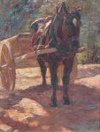 Henry Keller Cleveland School Art Painting 1