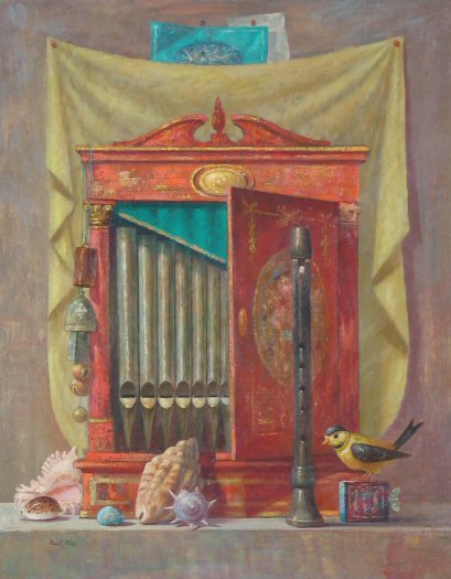 Paul Riba Cleveland School Art Painting 5