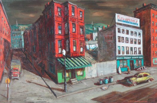 Peter Paul Dubaniewicz Cleveland School Art Painting 1