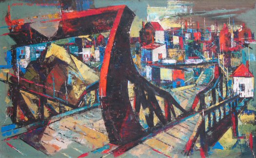 Peter Paul Dubaniewicz Cleveland School Art Painting 2