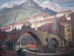 Rolf Stoll Cleveland School Art Painting 1