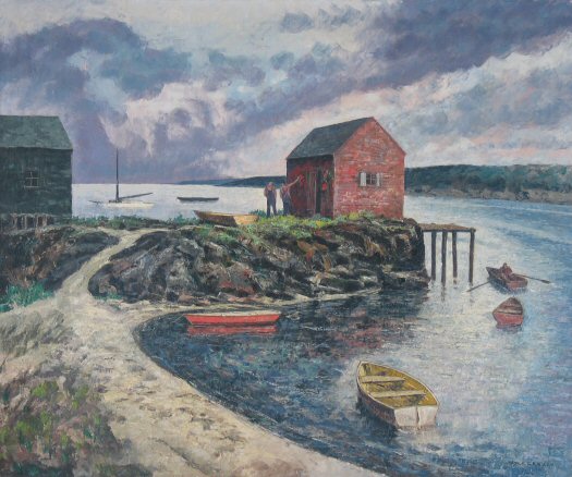 William Grauer Cleveland School Art Painting 1