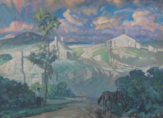 Frank Wilcox Cleveland School Art Painting 6