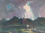 Frank Wilcox recto Cleveland School Art Painting 7
