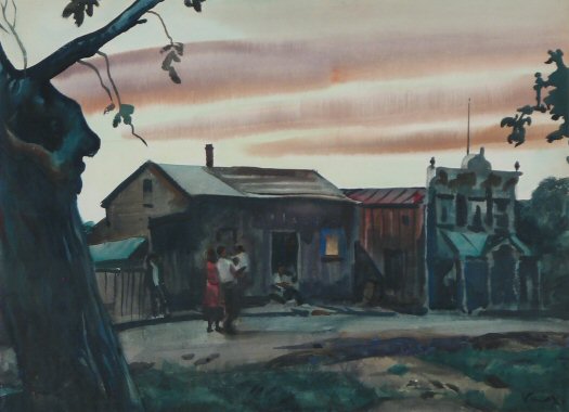 Frank Wilcox Cleveland School Art Painting 4