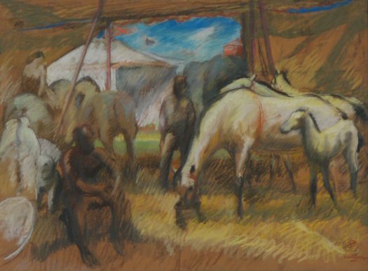Henry Keller Cleveland School Art Painting 3