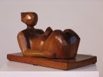 Fritz Wotruba Wood Sculpture