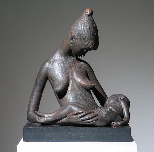 Frank Engle Mother and Child