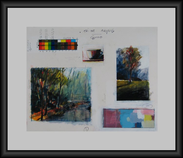 Gregory Lowell Smith Contemporary Art Trompe L'oeil Painting Tri-Art Acrylics