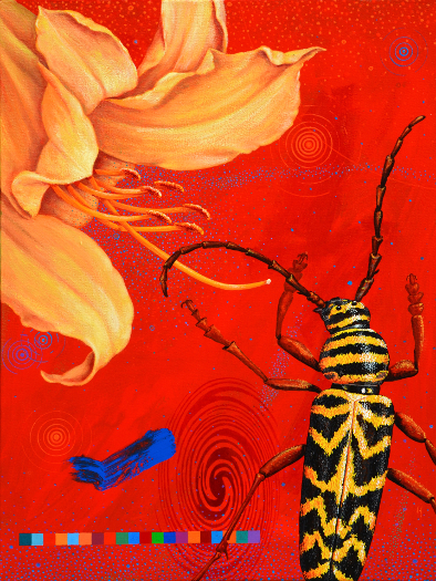 Scott McIntire Day Lily & Locust Borer Beetle