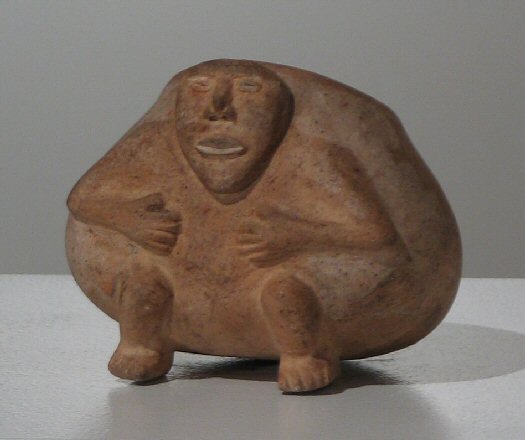 Pre-Columbian Art Effigy Vessel Triba Art