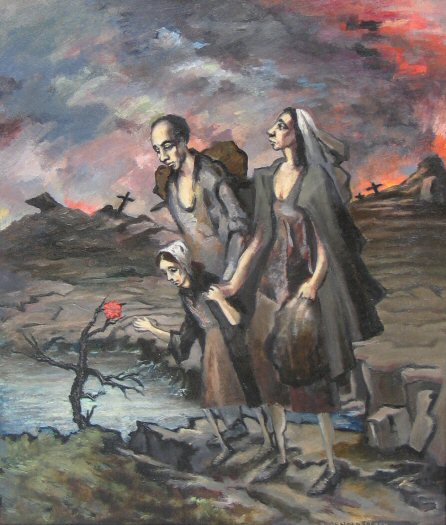 E Arnold Clark Cleveland School Art Painting