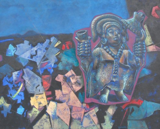 Joseph Jankowski Cleveland School Art Painting 1