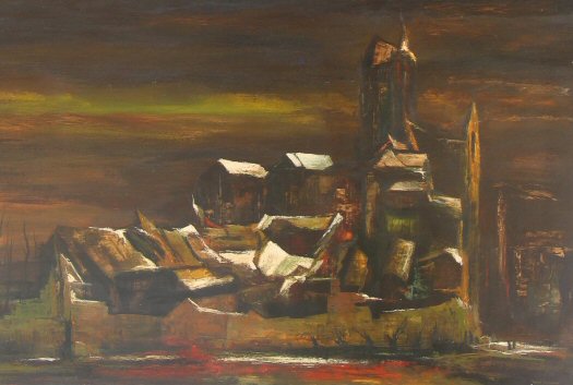 Raphael Gleitsmann Cleveland School Art Painting 2