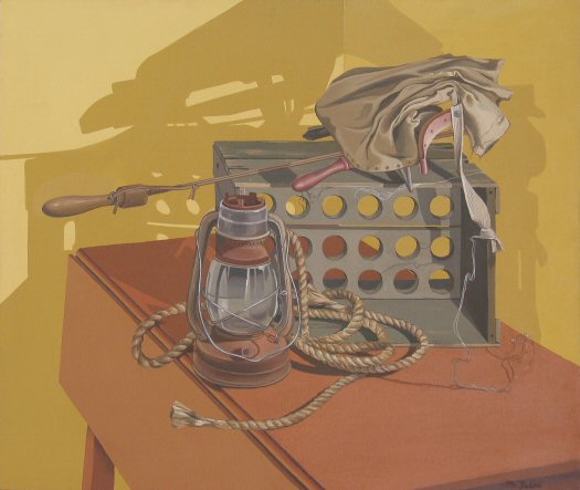 Sue Wall Cleveland School Art Painting