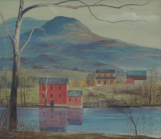 Paul Riba Cleveland School Art Painting 6