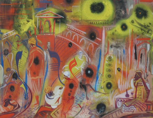 Paul Travis Cleveland School Art Painting 2