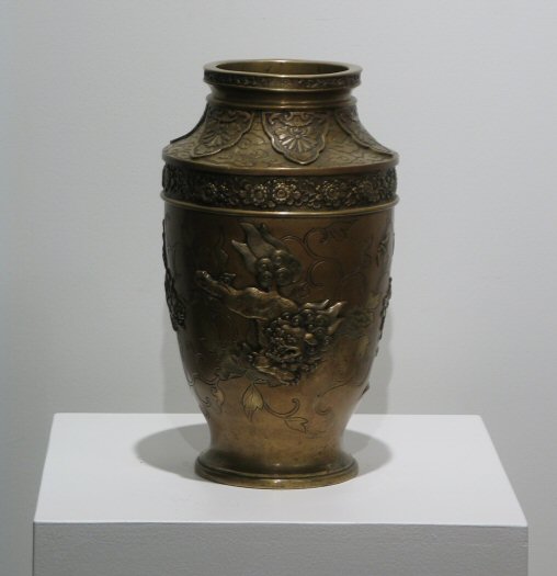 Meiji Period Bronze Vase