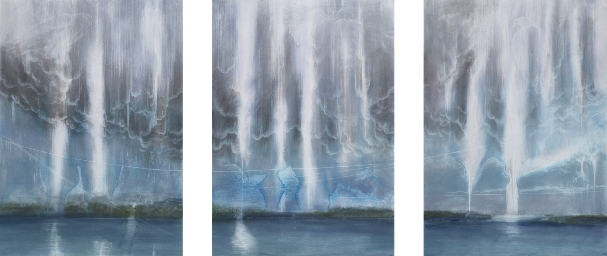 Judith Brandon Make Believe (triptych)