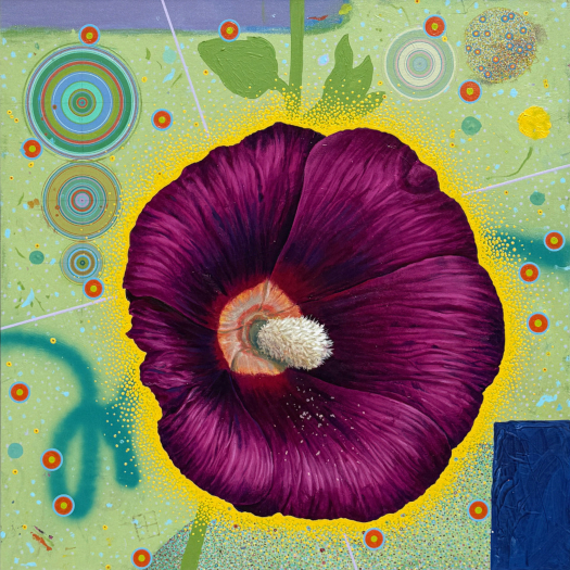 Scott McIntire Black Hollyhock